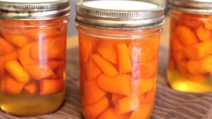 raw cold pack vs hot packing canning method results carrots