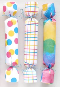 gift wrap odd shape cylinder wrapped gifts presents