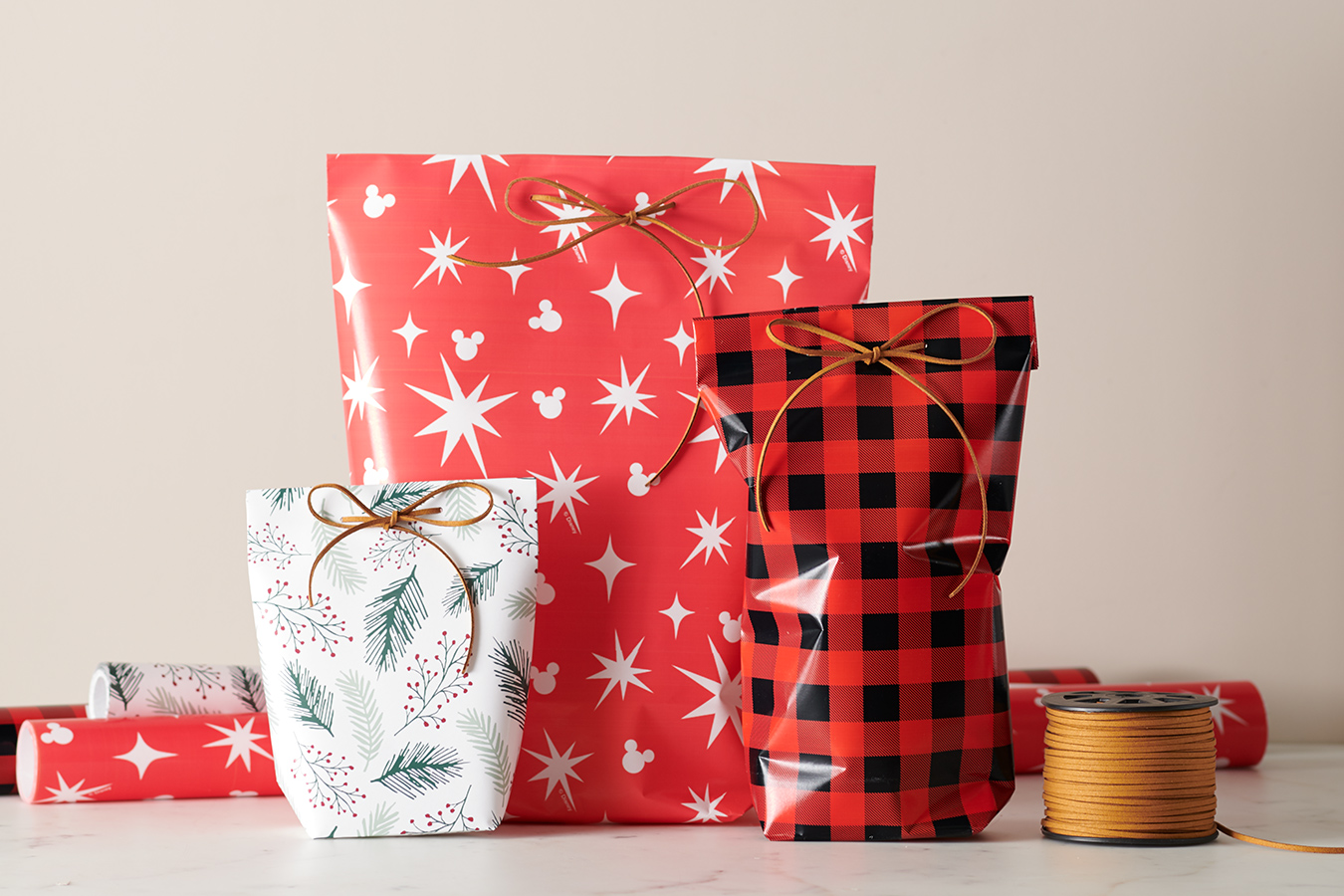 odd shape gift wrap presents