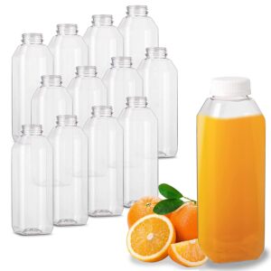 16 oz plastic juice bottles