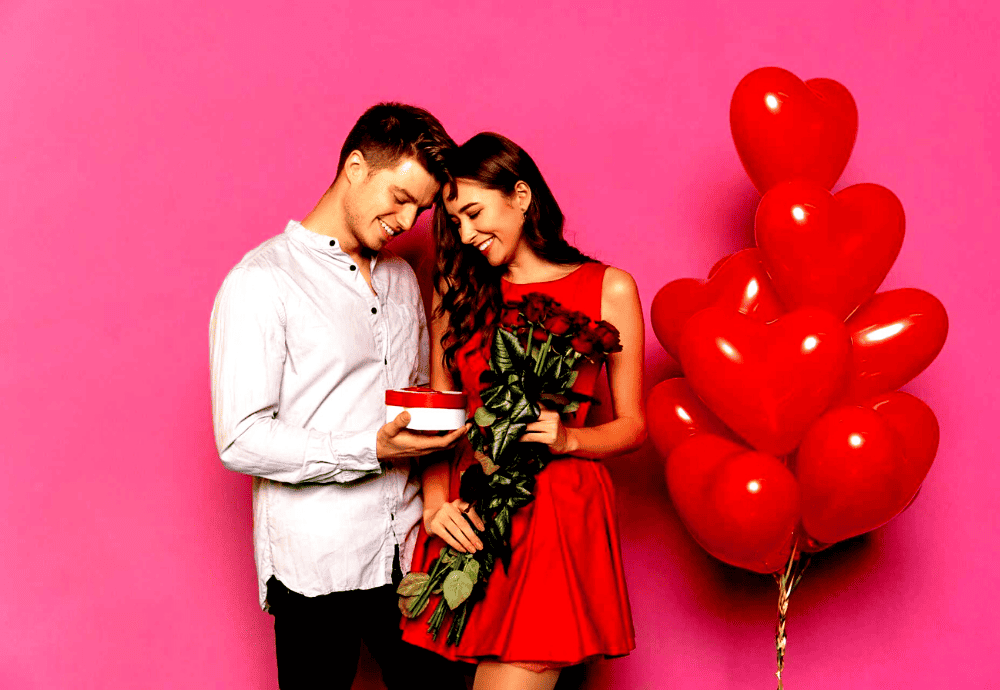 Valentines day gift ideas for her and him flowers balloons