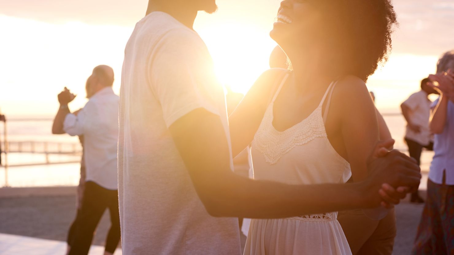 best date night for married couples dating engaged dancing outside evening sunset