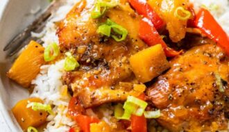 hawaiian chicken recipe pineapple over rice crockpot